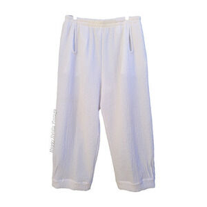 HPVintage Come n See Boutique Crinkle Elastic Waist Pockets Balloon Pants